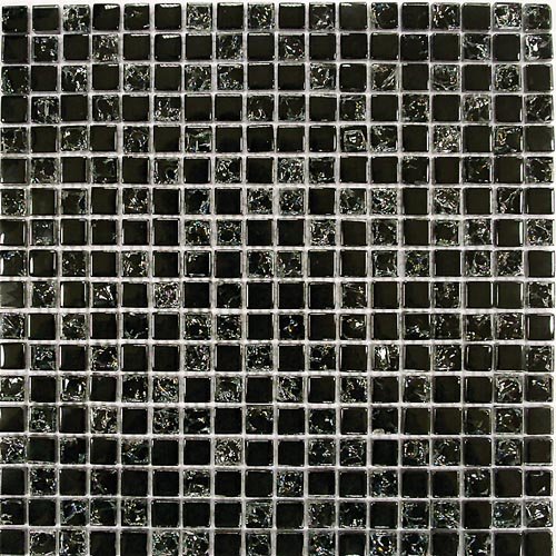 Мозаика STRIKE BLACK, BONAPARTE (ЛИСТ 300Х300) 