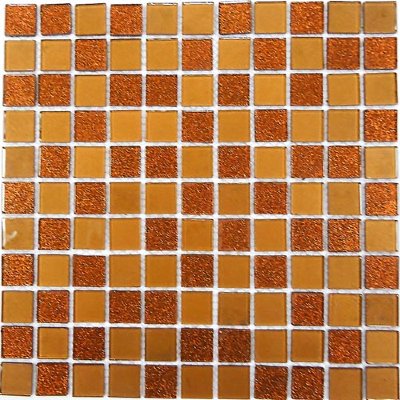 Мозаика SHINE BROWN, BONAPARTE (ЛИСТ 300Х300)
