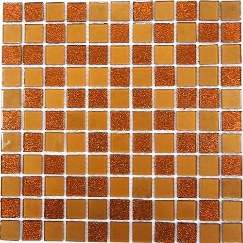 Мозаика SHINE BROWN, BONAPARTE (ЛИСТ 300Х300) 