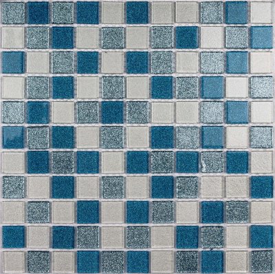 Мозаика SHINE BLUE, BONAPARTE (ЛИСТ 300Х300)