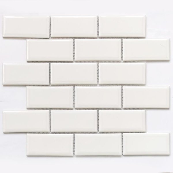 Bonaparte Brick White мозаика из керамогранита 287,5x292 