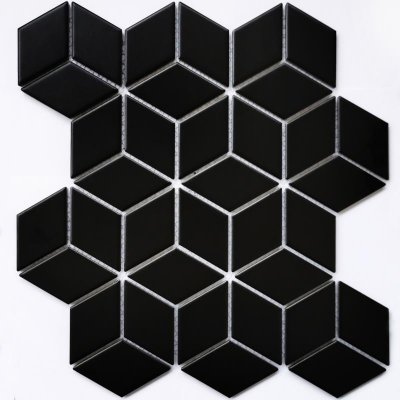 Bonaparte Landa Black matt мозаика из керамогранита 267,4x309