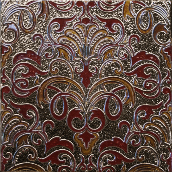 Absolut Keramika Composicion Damasco Granate 30x30 декор 