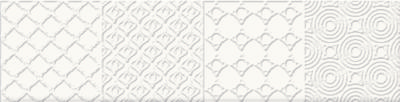 Dual Gres Декор Dolce White 7,3x30