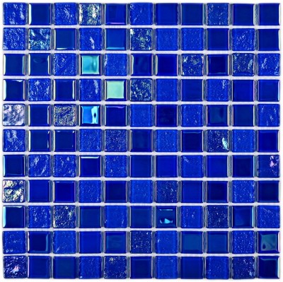 Стеклянная мозаика Bonaparte Bondi Dark Blue-25 300x300