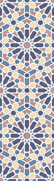 Aparici Alhambra Blue Mexuar 29,75x99,55 керамичекая плитка 