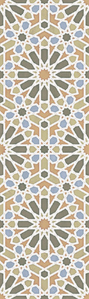 Aparici Alhambra Green Mexuar 29,75x99,55 керамичекая плитка 