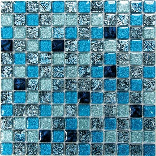 Мозаика SATIN BLUE, BONAPARTE (ЛИСТ 300Х300) 