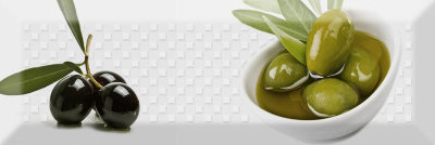 Absolut Keramika Decor Olives Fluor 02 10x30 декор