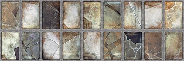 Aparici Steel Grey Frame 25,2x75,9 настенная плитка 