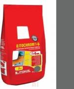 Затирочная смесь LITOCHROM 1-6 c.10 серый, 5 кг