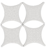 Estrella Set Core Blanco, Absolut Keramika (вставка 6.7х6.7) 