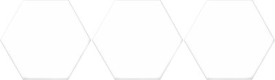 Oset Versalles HEX White 20x24 керамогранит