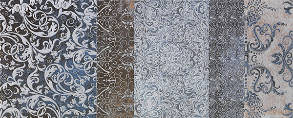 Impronta Shine Turchese Batik B 24x59 настенная плитка 