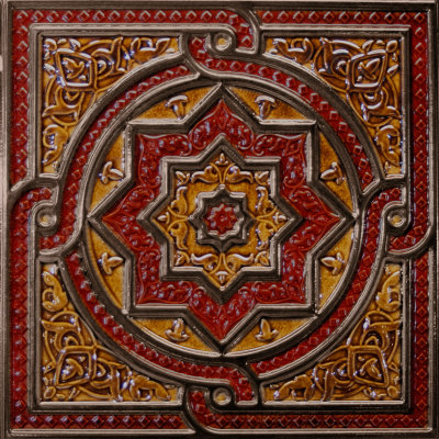 Absolut Keramika Composicion Tripoli Granate 30x30 декор