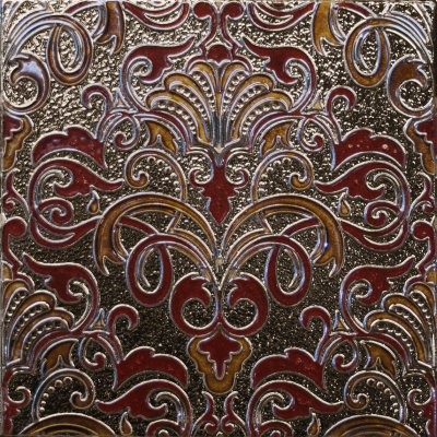 Absolut Keramika Composicion Damasco Granate 30x30 декор