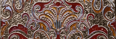 Absolut Keramika Decor Damasco Granate 10x30 декор